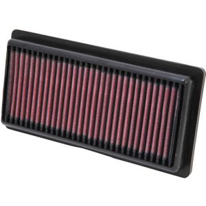 K&N Replacement Panel Air Filter 12-14 Nissan Versa 1.6L 1.031in H x 9.125in OS L x 4in OS W - 33-2479