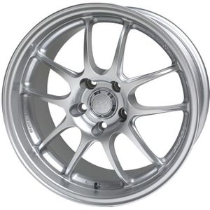 Enkei PF01 17x7.5 5x114.3 38mm offset Silver Wheel - 460-775-6538SP