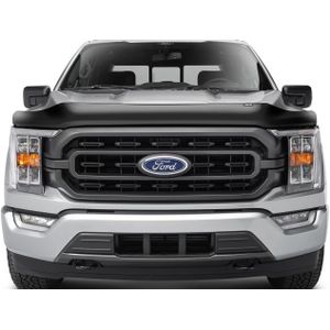 AVS 21-22 Ford F-150 (Excl. Tremor/Raptor) Medium Profile Hood Shield - Smoke - 23621