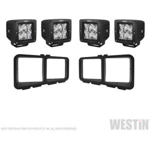 Westin Universal Light Kit for Outlaw Front Bumpers - Textured Black - 58-9915