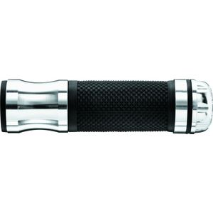BikeMaster Grips 135mm Revolver Barend Grips - Silver - 101865