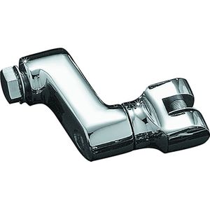 Kuryakyn Offset Peg Mount With 1/2in-13 Mount Bolts Chrome (Pair) - 7996
