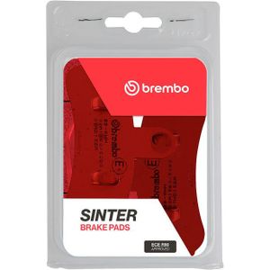 Brembo OE 08-11 Harley Davidson FLSTC Heritage Softail Classic 1584cc Sinter Brake Pad - Front - 07HD15SA