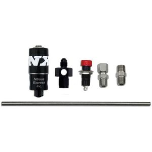 Nitrous Express Nitrous Purge Valve (4AN Manifold Push Button and Vent Tube) - 15600
