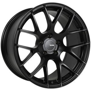 Enkei Raijin 18x8 45mm Offset 5x100 Bolt Pattern Matte Black Wheel - 467-880-8045BK
