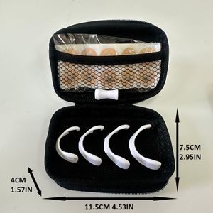 Neusdilatator Set met 30 Magnetische Neustickers en Willekeurige Kleuren Opbergdoos – Ademhalingssupport voor en Sport om Snurken te Verminderen