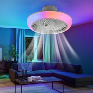 Ceiling Fan Light | Wireless Speaker + Silent Motor | Led Dimming | 3 Color | App/remote , Suitable For Living Room/bedroom, Study, Balcony, Terrace