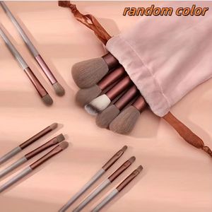 Een Set van 13 Zachte Make-up Kwastjes voor Alle Beautybehoeften, Geschikt Voor Beginners tot Professionals. Perfect Cadeau Idea Gegeven Verjaardagen Kerstmis en Nieuw Jaar