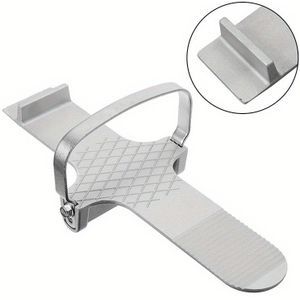 Carbide Aluminium Voetlichter voor Gipsplaat Installatie, Mobiele Gipsplaat , 11.81inch Handmatige Plaatbeugel voor Houtbewerking