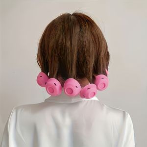 10 stuks Non-Heat Krultang "Zeg Vaarwel tegen Pluis" Haar Krul Systeem voor Gevlochten Haar | 3-Minuten Snelle Styling | Keuze voor Thanksgiving Cadeau