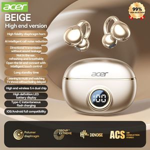 Acera OHR512 Pure Bass Geluid Draadloze Oordopjes - Nieuw Model Over-Ear Ontwerp, Lange Batterijduur, Hoogwaardig Geluid voor Sport