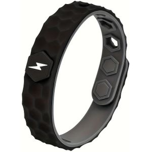1pc Wireless Human Body Wristband, Static Silicone Bracelet, Suitable For Outdoor And And Casual Wear