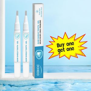 EELHOE 6 stuks Gum Gel Pennen/Diepe Reiniging van Mondvlekken en Verfrissend - Gemakkelijk te gebruiken Tandenpen voor Thuis & Reizen, Zorgt Voor Frisse Adem Geschikt voor Alle Doeleinden-2ml+2ml