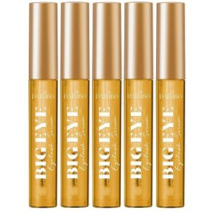 5-delige Wimperverzorgingsserum, Wimper- en Wenkbrauwversterkende Essence, Natuurlijke Ingrediënten, Diepe Hydratatie, Oogmake-