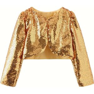 Meisjes Elegant Polyester Poncho Jas, Crew Hals, Alle Seizoenen, Niet-Rekbaar, Kleur, Reguliere Pasvorm, Feestelijke Shawl voor Gastvrouwen en Modellen