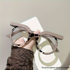 Mode Uilvormen Montuur Bril voor Vrouwen 2024 Trendy Persoonlijkheid Heldere Lens Brillen