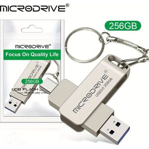 Snelle en stabiele 3.0 Type-C interface USB-stick, ondersteunt diverse formaten, betrouwbare gegevensoverdracht 256G 128G