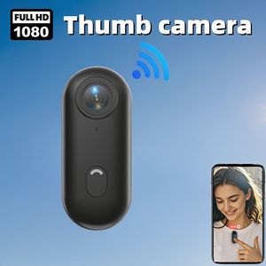 1080P Duimcamera WiFi LichaamsCamera met 32GB Geheugenkaart Buitenactiecamera Vlogcamera 1920*1080P Video, Ideaal voor Fietsen, Wandelen