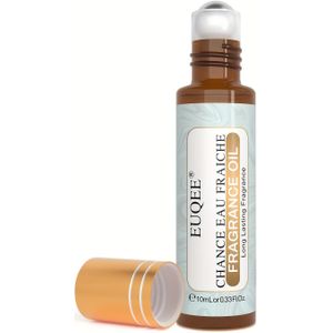 EUQEE 10ml Groene Rollerball Etherische Olie, Parfum, Elegante Verpakking, Hoogwaardige Olie, Geurolie, Unisex Geur