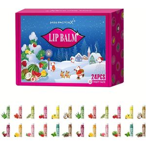 24-delige Lippenbalsemset van 5g - Diepe Hydratatie, Langdurig Glanzende Lippen - Cadeau voor Vrouwen