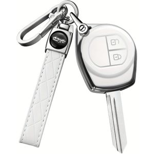 TPU Afstandsbediening Sleutelhouder met 2 Knoppen voor Suzuki Swift SX4 - Auto Accessoires