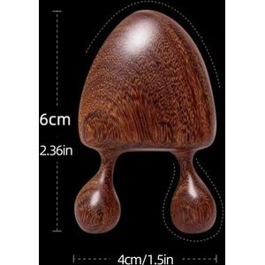 Houten Massager voor Gezichtsontspanning en Oog Gua Sha Stok