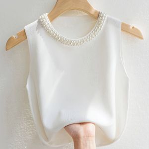 Design - Dames Ronde Hals Mouwloze Vest Trui Top