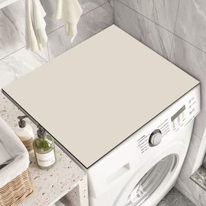 1pc Premium Quick-dry Washing Machine & Dryer Top Cover Pad - Non-slip, Dustproof, Absorbent Textured Surface Protector For Laundry Room Protection