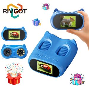 RIVGOT Verbeterde 2-in-1 & | Uilvormig, 1080P HD Scherm, Vergroting, 3-1000m Bereik, Dubbele Focusbuisjes, Ideaal als Verjaardags- & Kerstcadeau