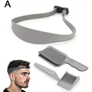 Diy Barber Kit - Includes Electric Hair Clippers, Round Brush, And Styling Headband - Home Haircuts And Styling, Stylish Haircutting Tools | Tools | Durable Plastic Comb, Barber Tools