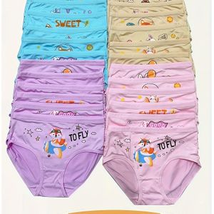 12 stuks Cartoon Vos en Konijn Meisjes Slips