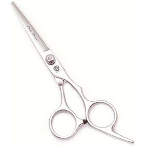 Japanse Haarkniptang Roestvrijstalen Kappersschaar Plat Schaar Dropshipping Zilverkleurige Barbierszaak