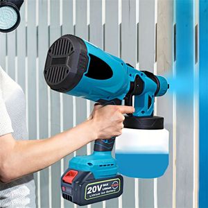 Portable Paint Sprayer With Rechargeable Battery, Wireless Paint, Spray , Paint Spraying Machine, Eu Standard
