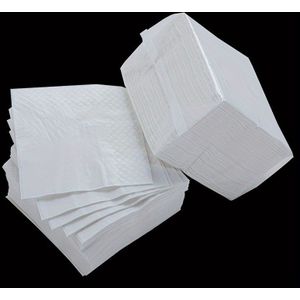 1 -pack, White Square Napkins, Disposable Table Mats, Restaurant Placemats, Paper Towels For Hotels, Homes, Restaurants, Parties, Weddings, And Birthday Celebrations
