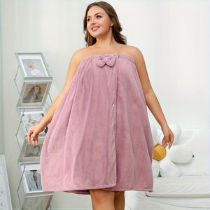 Luxueuze 2- Set: Extra & Dikke Badjas met Verstelbare Klittenbandsluiting - Inclusief Douchemuts, Perfect voor XXL-4XL, Ideaal voor Thuis, Reizen, Kerstcadeau