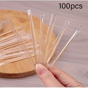 100/500 stuks OP Film Tandpicks | Onafhankelijk Sanitair Verpakkingswegwerp Individueel Verpakt | Huishoudelijke Banket Draagbaar | Essentieel voor Zomer Picknick, Vaderdag Cadeau