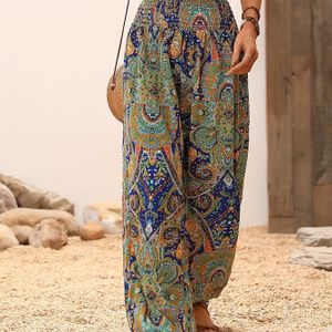 Mandala Print Jogger Pants