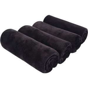 4 Pak Microvezel Handdoeken voor Mannen & Vrouwen: Snel , Absorberend en Superzacht voor Fitness, Sportschool, Yoga, Golf, Kamperen en als Cadeau