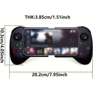 Draadloze Gamepad Mobiele Telefoon Controller Voor IPhone//Steam BT Gaming Controle Joystick Stretch Game Handvat Voor PC
