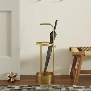 Metalen Paraplustandaard Houder - Commerciële Oversized Paraplu Emmer, Huisentree Paraplu Afvoerrek, Paraplu Opberg Organizer