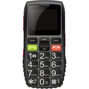 Senior mobiele telefoon met toetsen - Senior mobiele telefoon zonder - Dubbele SIM mobiele telefoon voor senioren met noodoproepknop - 1,77 inch pensioenmobiele telefoon