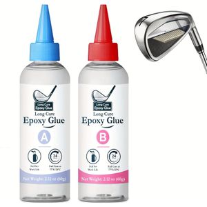 4.23Oz Golfclub Epoxyhars, Snelhardend, en Duurzaam Epoxyhars voor het Repareren van Alle Soorten Clubs, Heads, Putters en Irons.