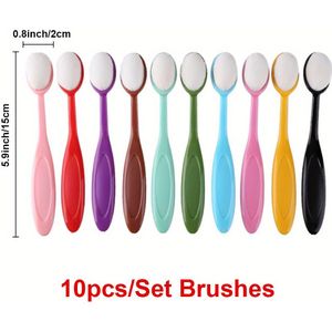 5 stks/pak Kleine/ Smooth Blending Borstels Zachte Tekening Schilderen Borstels Platte Kit Voor DIY Kaarten Maken Inkt Applicatie Gereedschap Bij Crafting