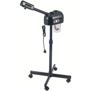 Gezichtsstomer Gezichts Sauna Poriën Reiniger Spa Machine Luchtbevochtiger Beauty Hot Moisturizing Zwart