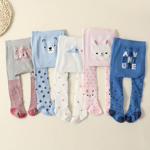 4/5 stuks Baby Meisjes Pantykousen Trend Tights Herfst Winter Gebreide Bodembedekking Pantykousen Warm Zacht, Buitenkleding