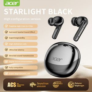 ACER OHR546 Draadloze Oordopjes met Sound, Lange Standby-tijd, Lage Latentie, Multi-Apparaat Compatibiliteit, Smart Touch & Snel Opladen, Compact & Draagbaar Ontwerp