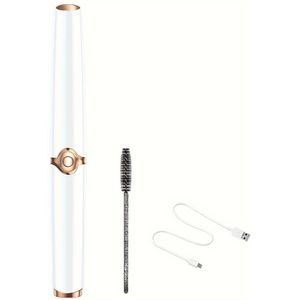 USB-Oplaadbare Krultang met Klem voor Wimpers na het van Nepwimpers en Mascara, 3 Temperatuurstanden, Snel en Langdurig Krullen
