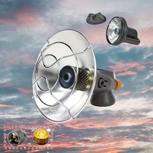 Portable Mini Tent Heater With Adjustable Heat - Ideal For Camping & Fishing, Easy Ignition, Includes Storage Case, Mini Tent Heater, Portable, , Adjustable Heat