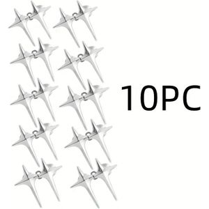 10st Taillegesp Brosje voor het Aanspannen van Rokken en Spijkerbroeken, om de Tailleband te zetten, Kledingaccessoire