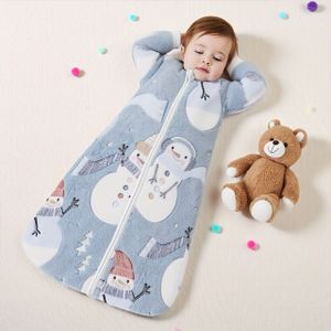 Doopcadeau en Jurk Kinderen Herfst/Winter Schattige Mode Rits Slaapwijk